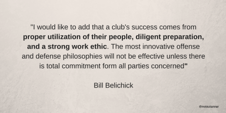 Belichick clubs success