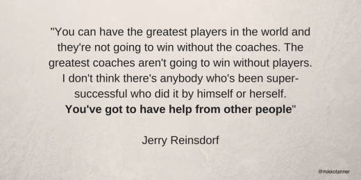 Reinsdorf about need of coachers