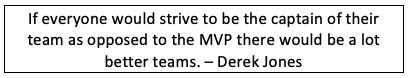 Kapteeni vs MVP
